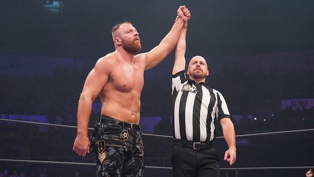 Jon Moxley defeated Darby Allin in the main event