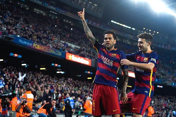One of the best of this generation, Dani Alves is a Barcelona legend