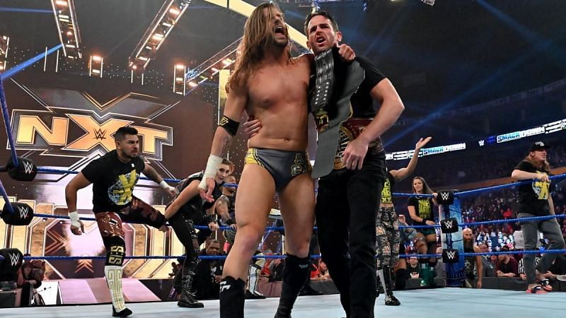 How surprising was it to see Adam Cole on SmackDown?