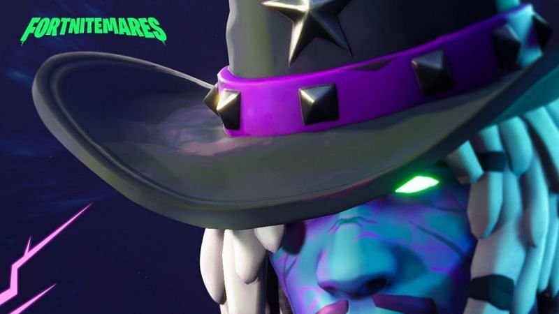 The one-time event post Fortnitemares to host a cube explosion (Image: Epic Games)