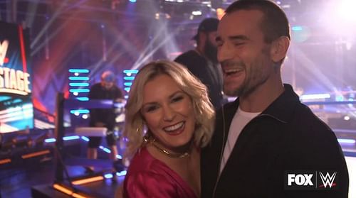 Punk and Renee Young