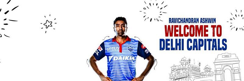 Ravichandran Ashwin (Image courtesy: Delhi Capitals Twitter)