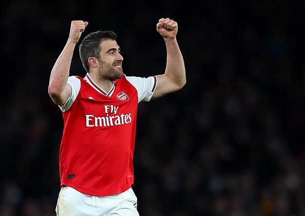 Sokratis Papastathopoulos has been inconsistent at the back for the Gunners