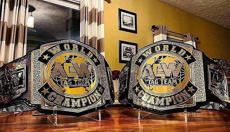 AEW 37 World Championship Title Belt