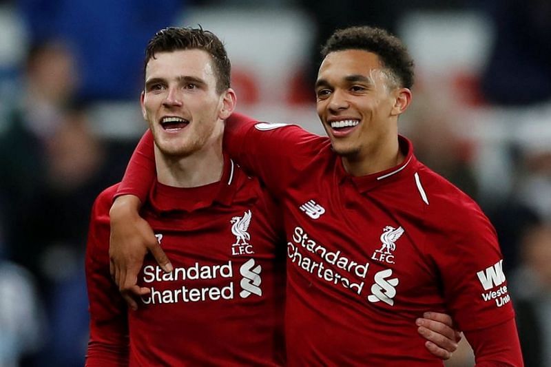 Andrew Robertson and Trent Alexander Arnold