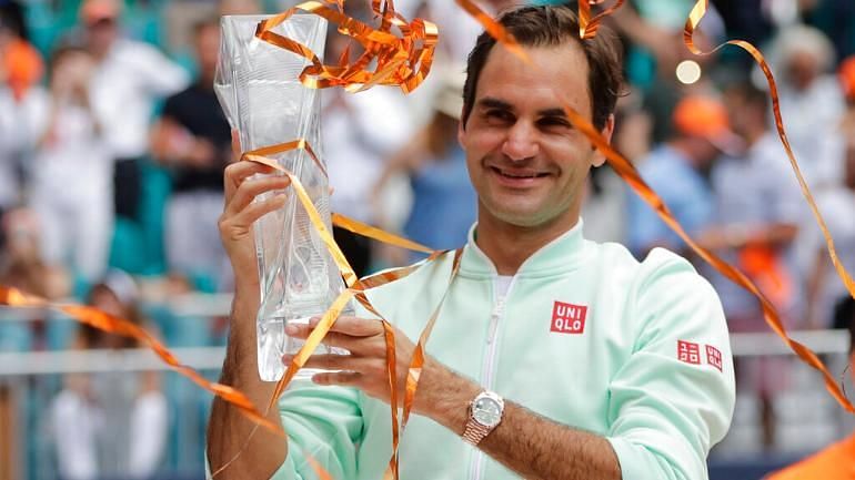 At 2019 Miami, Federer became the oldest player to win a Masters 1000 title