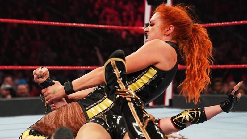 Becky Lynch defeated Kairi Sane last week