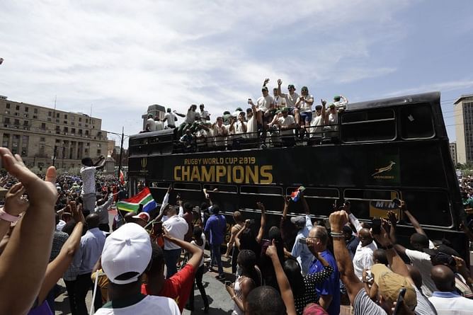 This is for you, South Africa: Springboks start trophy tour