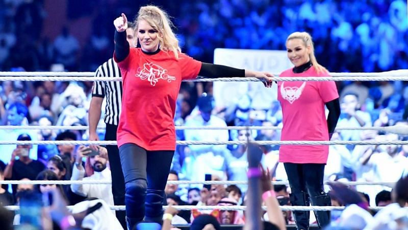 Lacey Evans was notably different in her mannerism