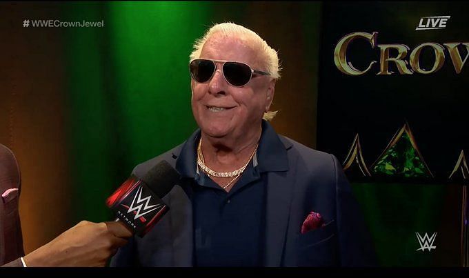 Ric Flair managed to forget all about Drew McIntyre