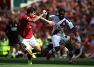 Schlupp gave Lindelof a tough time.