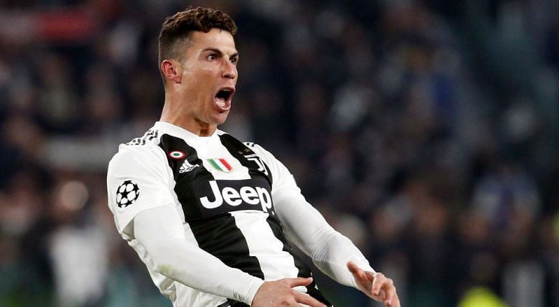 Ronaldo rejoices after his hat-trick sends the Bianconeri to the Champions League quarterfinals