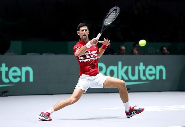 Novak Djokovic from Team Serbia