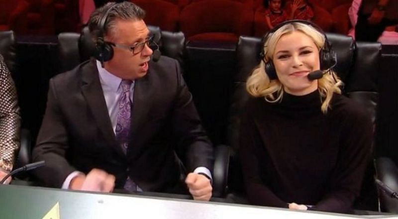 Renee Young was kicked in the face by Sonya Deville