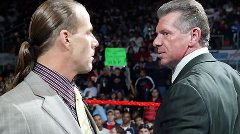 Shawn Michaels and Mr. McMahon