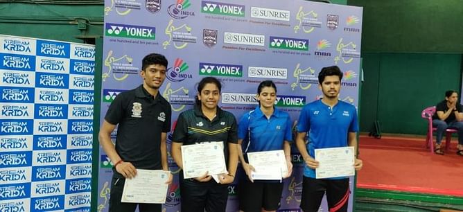 Ruthvika Shivani & Siddharth Pratap Singh win All India Senior Ranking titles in Pune
