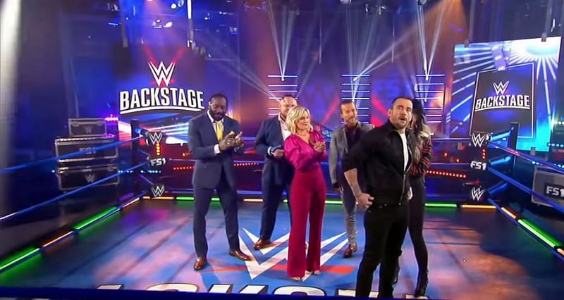 CM Punk on WWE Backstage