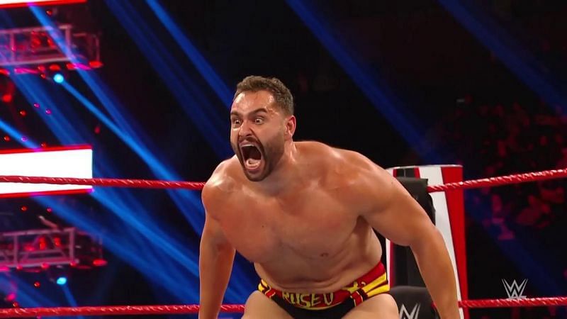 Rusev was fired up!