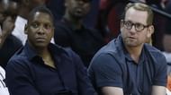 Masai Ujiri and Nick Nurse. (From L-R) Pascal Siakam, Marc Gasol and Kyle Lowry Toronto Raptors.