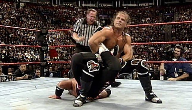 Shawn Michaels forever etches his name into wrestling history during the Montreal Screwjob