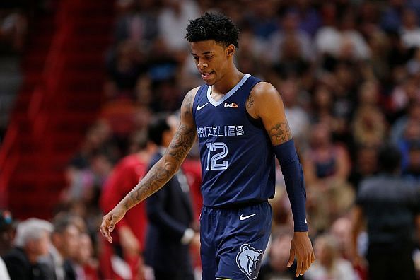 Ja Morant is among the Rookies that have impressed during the first month of the 2019-20 season