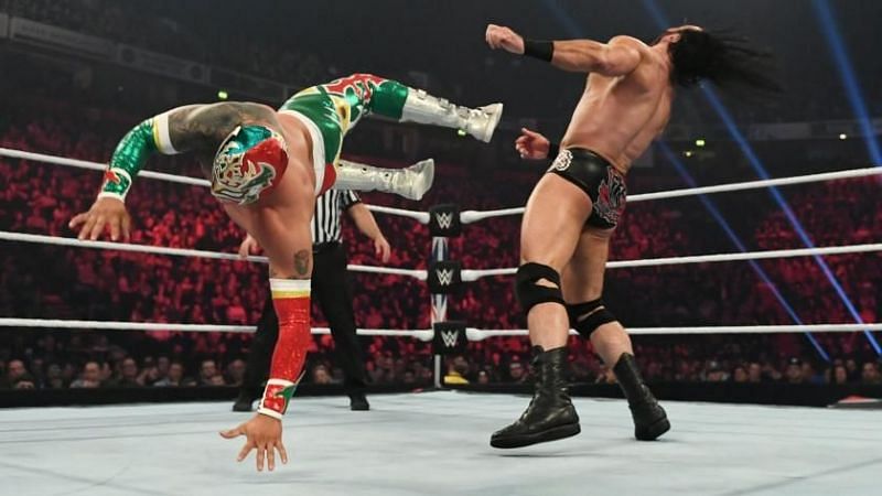 Sin Cara was defeated by Drew McIntyre on Raw