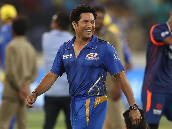 Sachin Tendulkar at the IPL