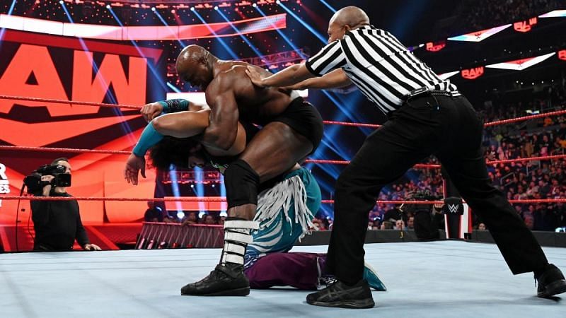 Lashley knocked Jose out!