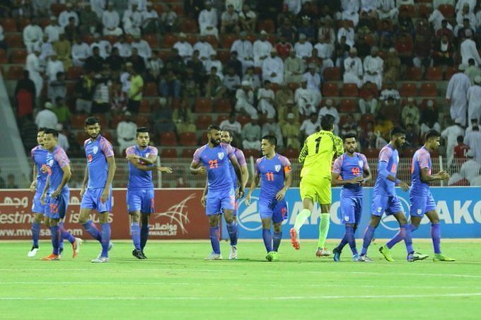 India went down 1-0 to Oman to stay winless in the World Cup qualifiers