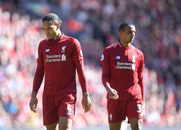 Virgil van Dijk and Joel Matip form a formidable defensive pair