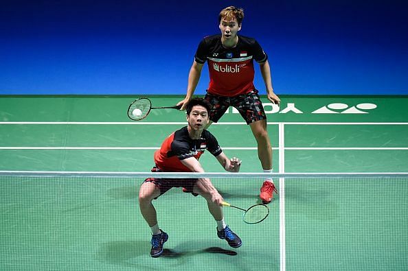 Marcus Fernaldi Gideon and Kevin Sanjaya Sukamuljo