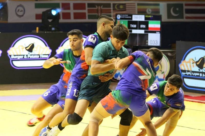 Iran booked a resounding victory over Turkmenistan.