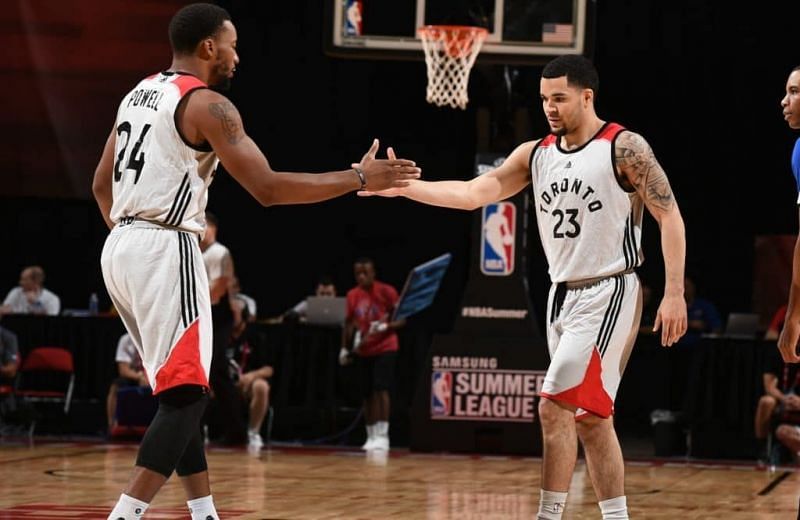 Norman Powell and Fred Vanvleet