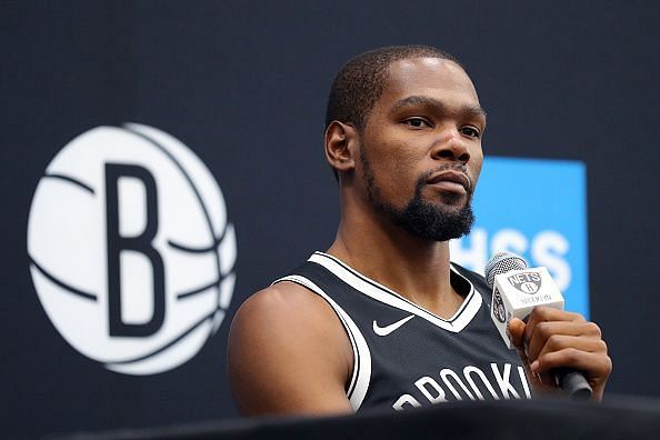 Kevin Durant made the move from Golden State Warriors to the Brooklyn Nets this year