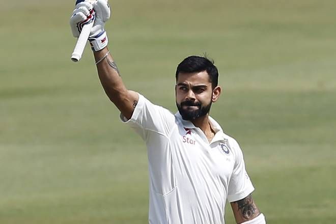 Kohli is hailed as the heir apparent to the legendary Sachin Tendulkar.