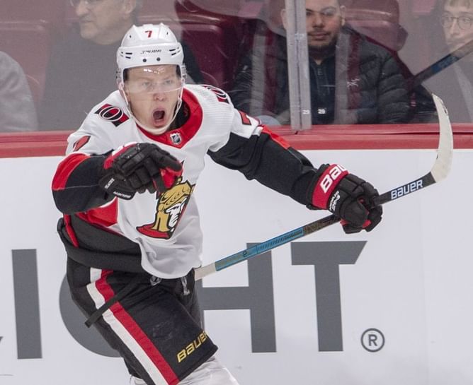 Tkachuk scores in OT, Senators beat Canadiens 2-1