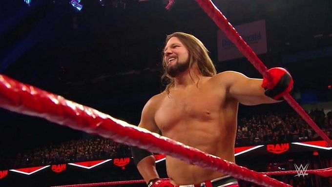 AJ Styles left without a title on WWE RAW