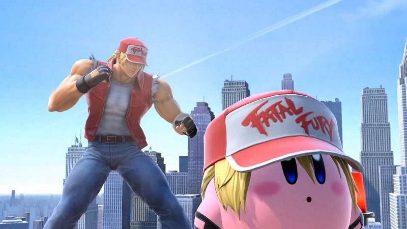 Fatal Fury&#039;s Terry Bogard and what happens when Kirby eats Terry Bogard