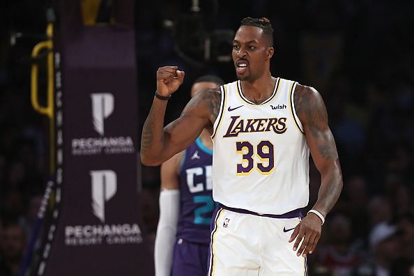 Dwight Howard is among the role players that have stepped up for the Lakers