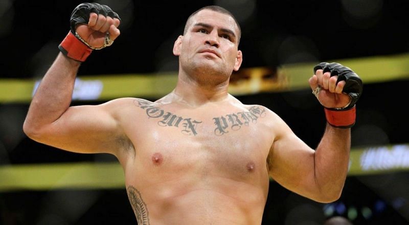 Cain Velasquez tweeted a photo from the WWE PC recently
