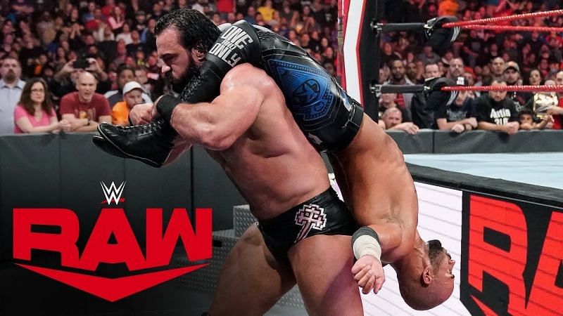 Drew McIntyre is back to his usual destructive ways 