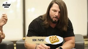 AJ Styles eats and rates the most popular Indian snacks and sweets [Watch]