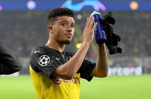 Sancho scored a goal for Dortmund