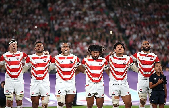 Sixteen players in the current 31 men squad of the Brave Blossoms are non-Japanese born
