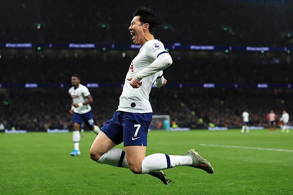 Heung Min Son&#039;s red card from last week was rescinded - and he found the net for Spurs today