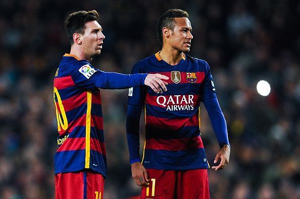 Messi and Neymar