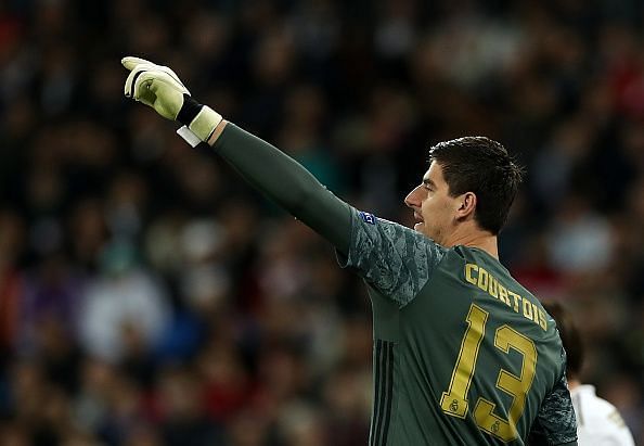 Courtois has kept five consecutive clean sheets in all competitions