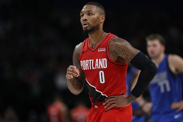 Damian Lillard and the Portland Trail Blazers will face the Warriors at Chase Center