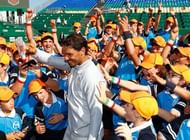 Nadal has always taken an active interest in helping out children