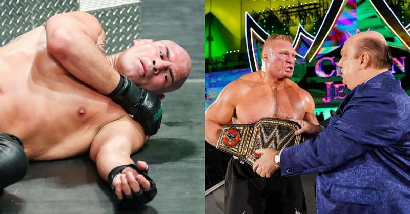 Cain Velasquez vs. Brock Lesnar.